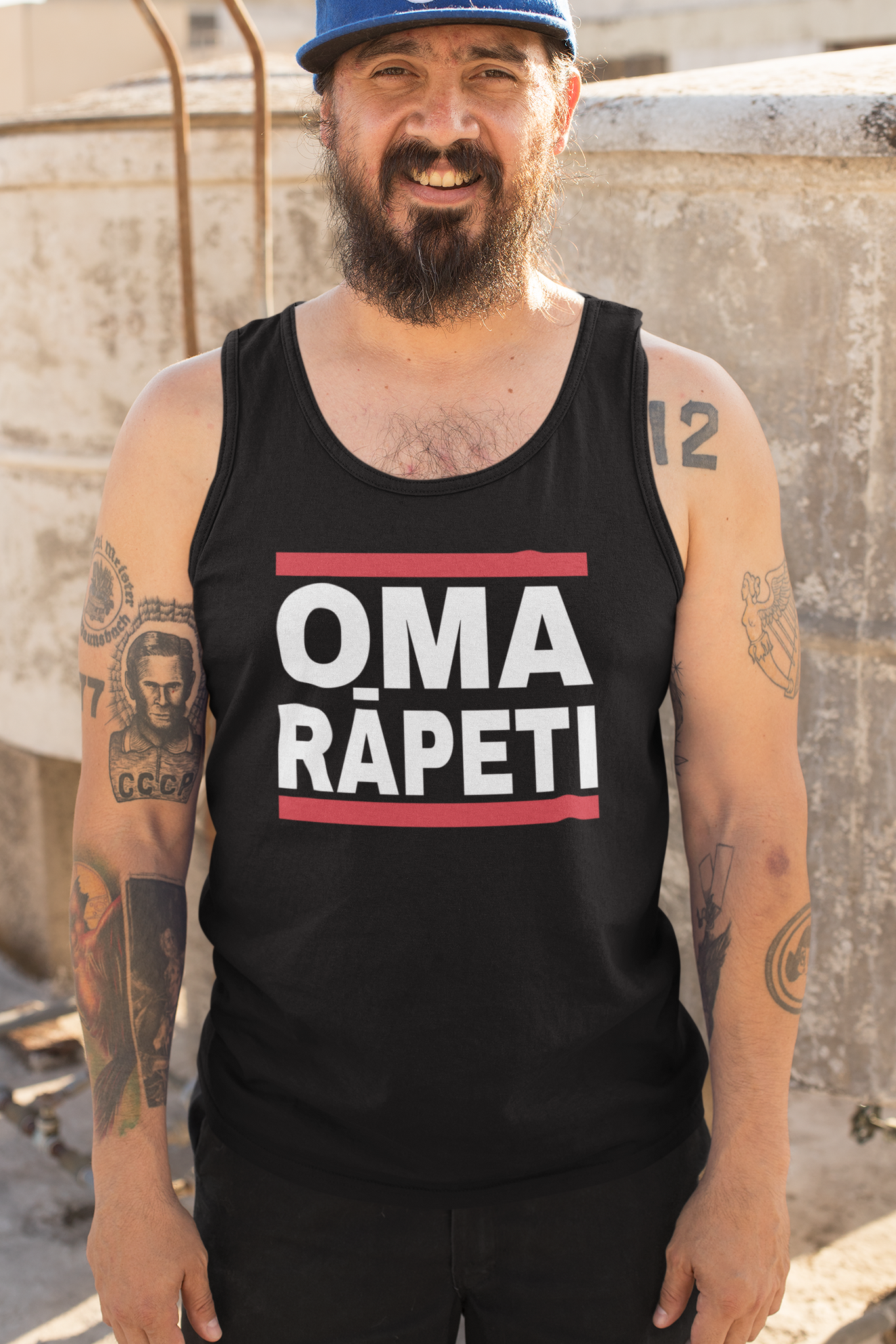 Oma Rāpeti - Tane Singlet